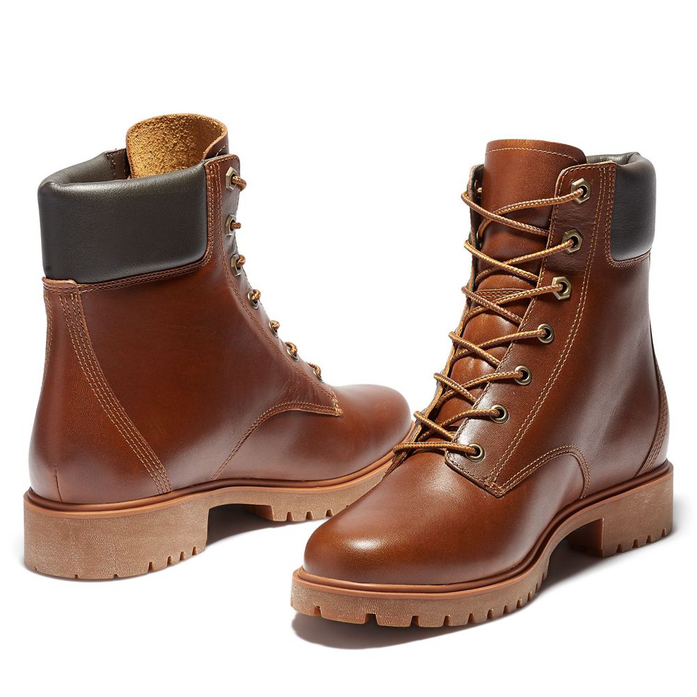 Botas 6-Inch Timberland Argentina Mujer - 6-Inch Jayne Waterproof - Marrones - RMVKAF-726